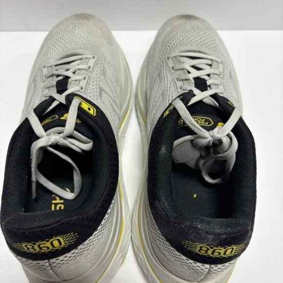 New Balance Men’s Fresh Foam X 860v14 Gray Running Shoes, Size 9.5 Wide main image 3